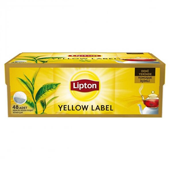 Lipton Yellow Label Demlik Çay 48 Lı   x  16  Adet