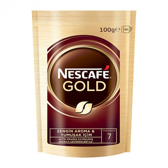 Nescafe Gold 100Gr Poşet  x  12 Adet