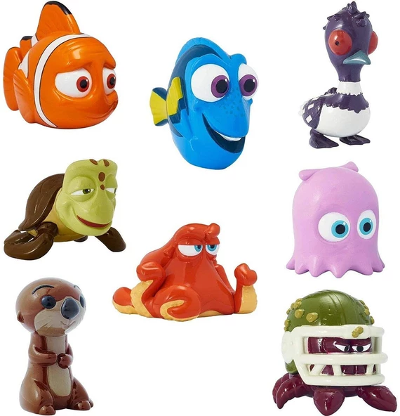 Orjinal Disney Kayıp Balık Dory Figürler HANK - 2
