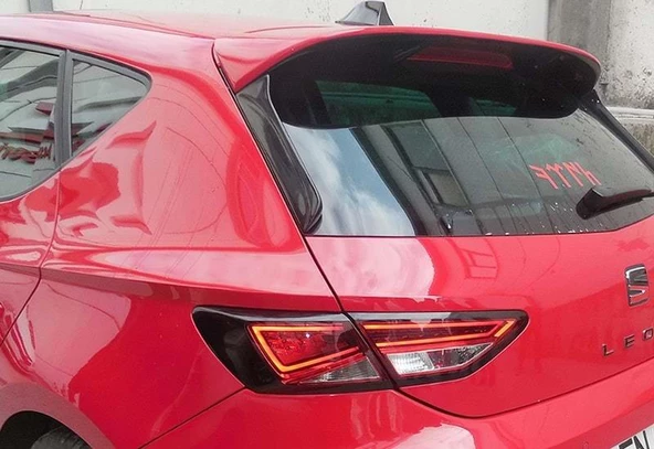 Seat Leon Mk3 Spoiler Cam Kenar Çıtası FR Boyasız ABS 2012-2020