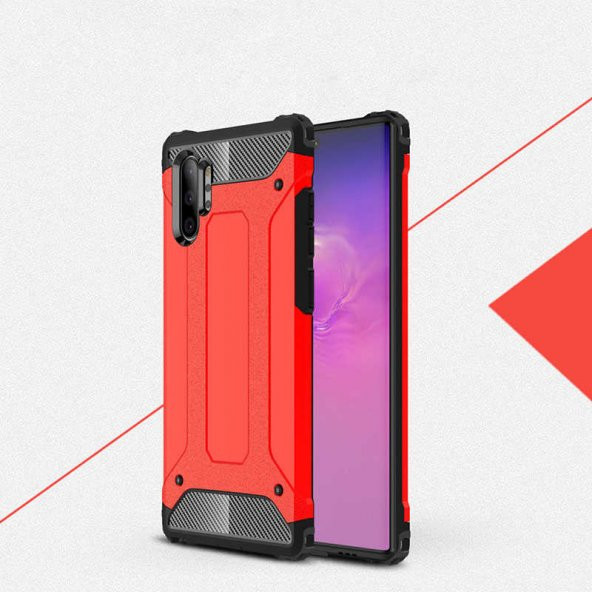 Galaxy Note 10 Plus Kılıf Zore Crash Silikon Kapak - 4