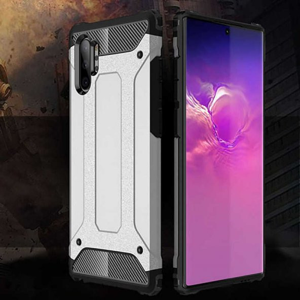 Galaxy Note 10 Plus Kılıf Zore Crash Silikon Kapak - 11