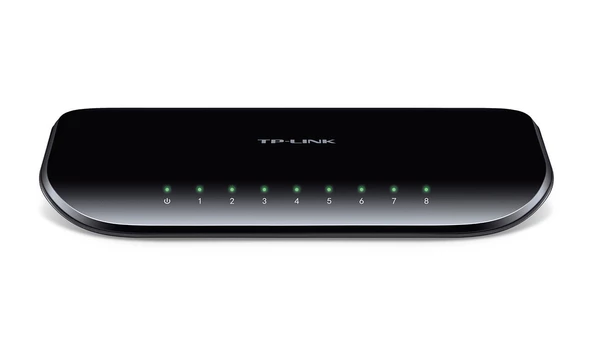 TP-LINK TL-SG1008D 8 PORT GIGABIT MASAÜSTÜ SWITCH (PLASTİK KASA)