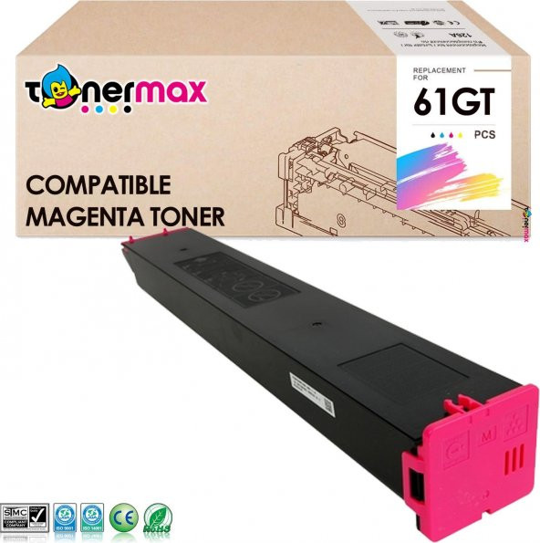 Sharp MX-61GT Muadil Toner Kırmızı / MX2651, MX3051, MX3061, MX3071, MX3551, MX3561, MX3571, MX4051, MX4061, MX4071, MX5051