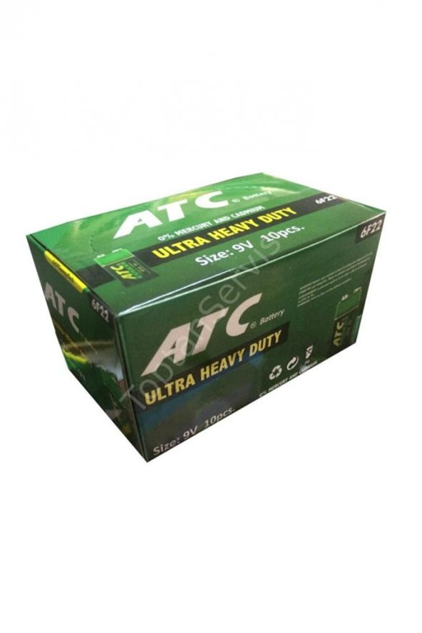 ATC 9v Pil 10 Adet - 2