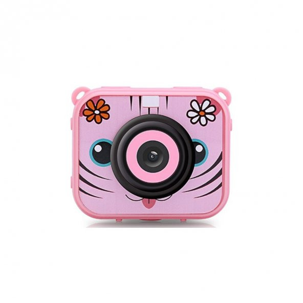 Full Hd Çocuk Aksiyon Kamera Pembe