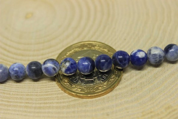 Sodalit Taşı Royal Dizi 6mm - Resim 3