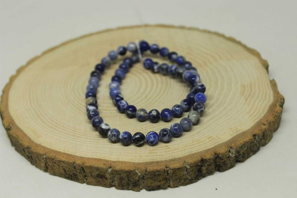 Sodalit Taşı Royal Dizi 6mm - Resim 4