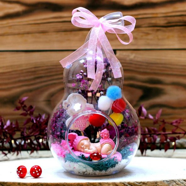 Hoşgeldin Bebek Kız Armut Teraryum - 4