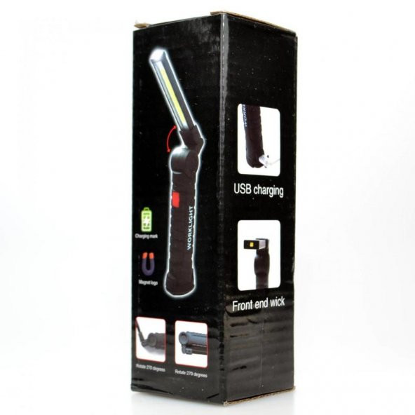 Mıknatıslı Şarjlı Çalışma Lambası - 4