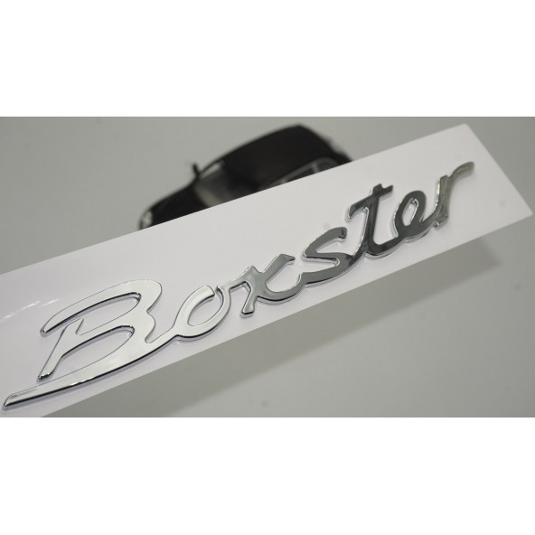 Porsche Boxster Bagaj 3M 3D ABS Yazı Logo Amblem