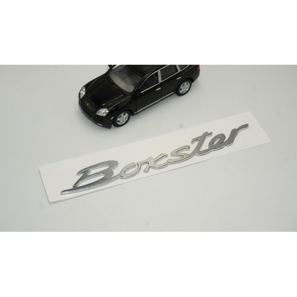 Porsche Boxster Bagaj 3M 3D ABS Yazı Logo Amblem - 2