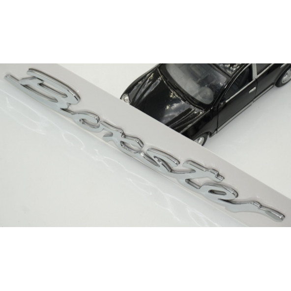 Porsche Boxster Bagaj 3M 3D ABS Yazı Logo Amblem - 4
