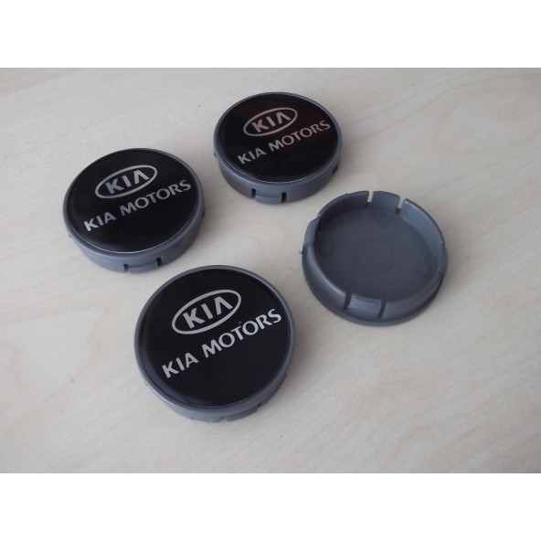 KİA JANT GÖBEĞİ 5,7cm ORJİNAL BASKI (KİA Jant logosu) KİA jant arması