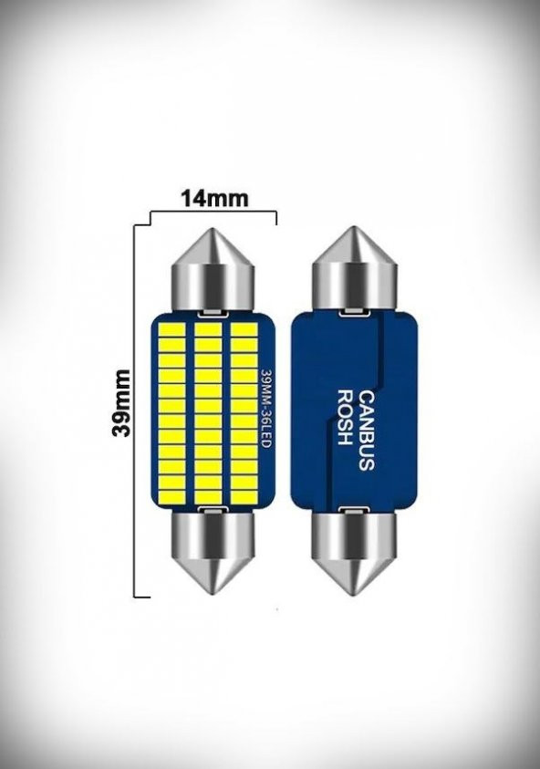 NKT GROUP 3,9 cm Canbus Sofit Ampül 36 Beyaz Smd Ledli Ampül