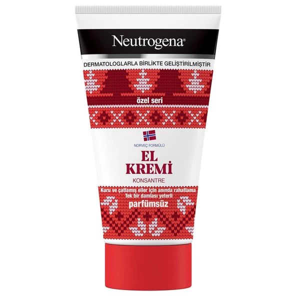 Neutrogena Parfümsüz El Kremi 300 Kerelik Konsantre Formül ÖZEL SERİ