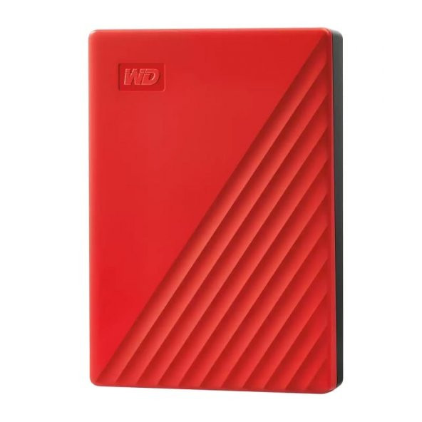 WD My Passport Red 4TB Usb 3.2 Taşınabilir Disk WDBPKJ0040BRD-WESN