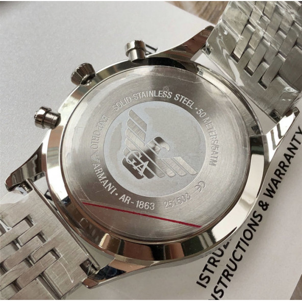 Emporio Armani AR1863 Erkek Kol Saati - 7
