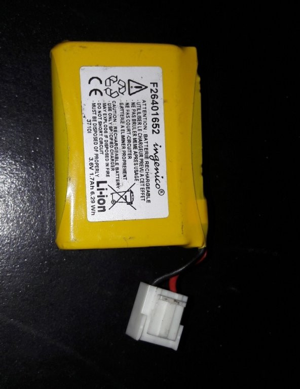 3.7v 1.7Ah 6.29 Wh Batarya - Resim 2