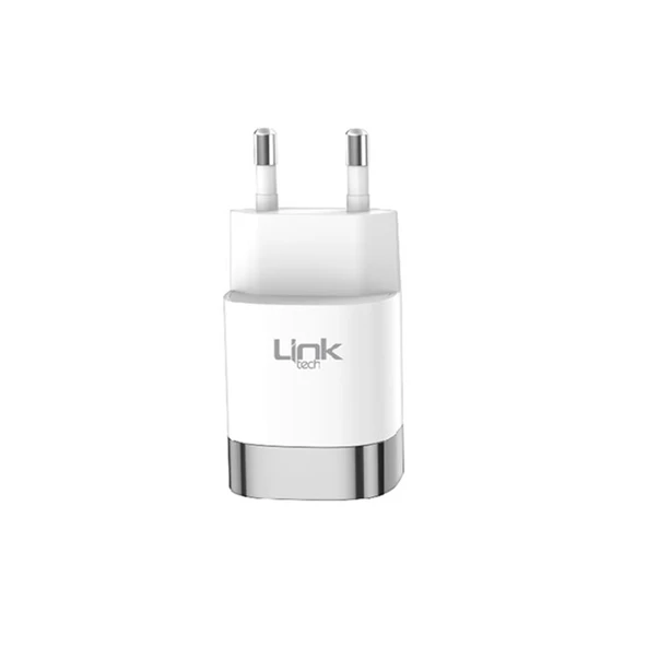 Linktech G827 Premium 33W Type-C USB-A Super SI Mini Şarj Adaptörü Beyaz