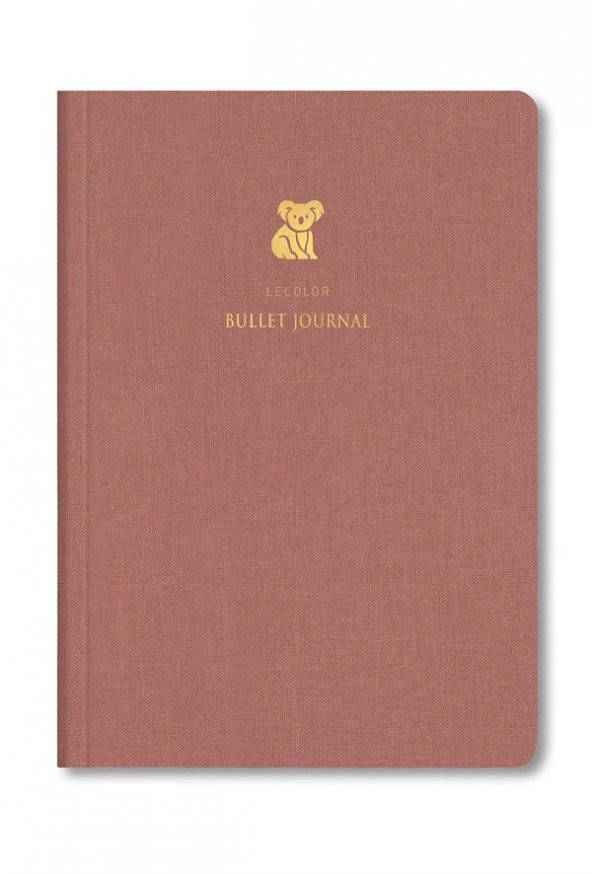 17X24 Keten Noktalı Bullet Journal Defter Koala - 2