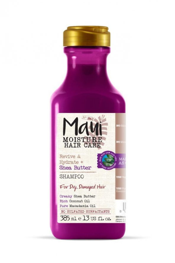 MAUI Shea Butter Shampoo 385 ml