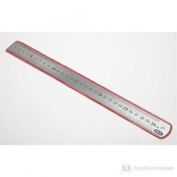 Mas 2330 Çelik Cetvel 30cm - 2