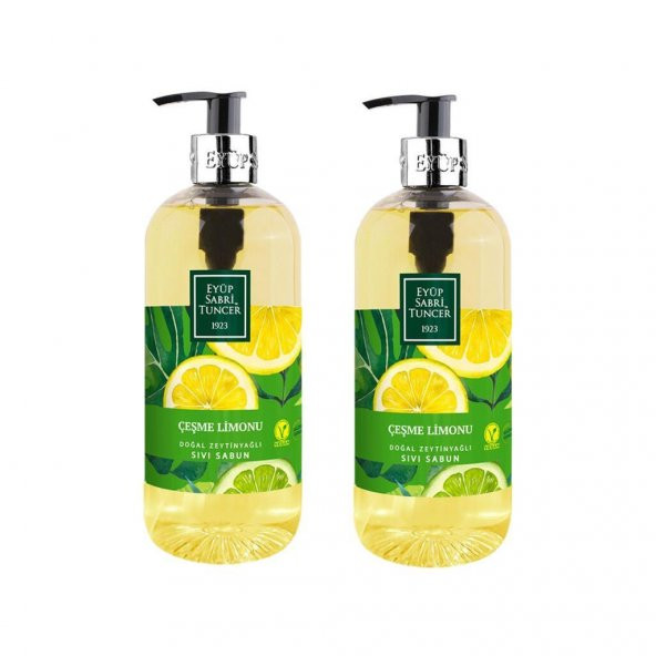Eyüp Sabri Tuncer Sıvı Sabun Çeşme Limonu 500 Ml X 2 Adet