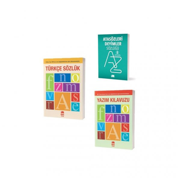 Ema Kitap Sözlük 3lü Seti - 1
