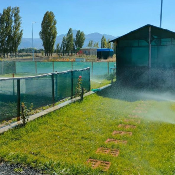 75 YEŞİL GÖLGELİK FİLE ÇİT FİLESİ 1X80 METRE ENLİ 75LİK BAHÇE ÇİT ÖRTÜSÜ JÜT GÖLGELİK KORUMA TÜLÜ - Resim 5