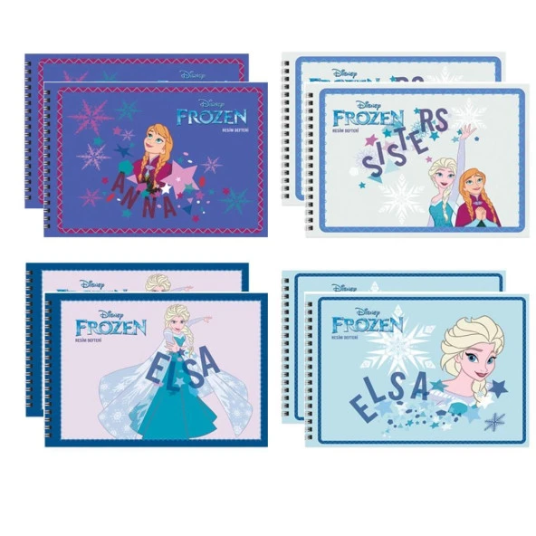 Frozen 17*25 15 Yp.Resim Defteri 8'li ürün görseli