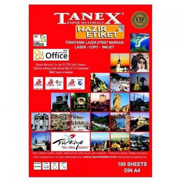 Tanex Tw-2060 Etiket Go (30 X 9 Mm) - 2