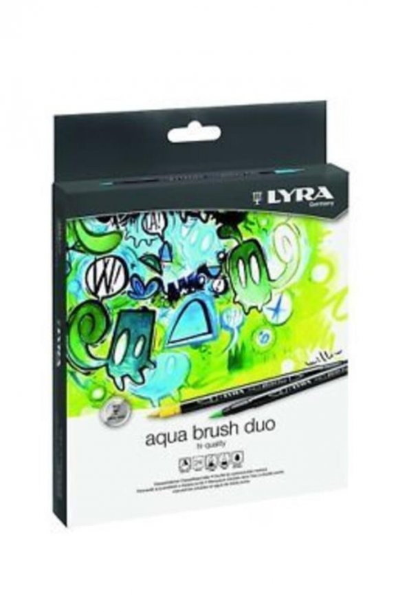 Lyra Aqua Brush Duo Hi-Quality Keçeli Kalem 24lü 215579