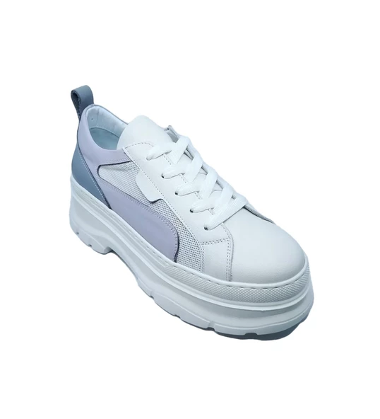 Janestt Kadın Hakiki Deri Sneakers 434-25168 - 3