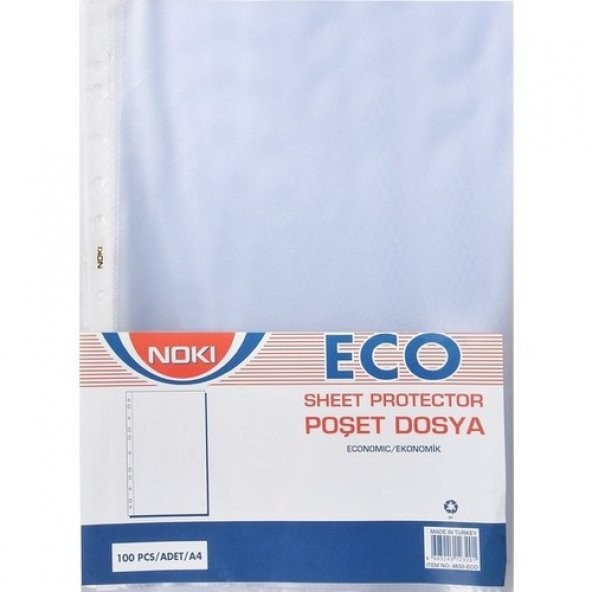 Noki Eco Poşet Dosya 200Lü Paket - 2