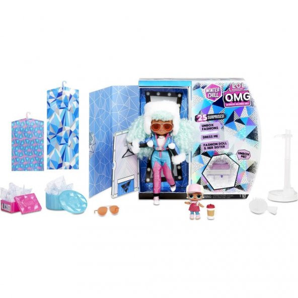 L.O.L Çok Gizli Bebekler Kar Tatili S2 LLUE3000 - Icy Gurl - 4