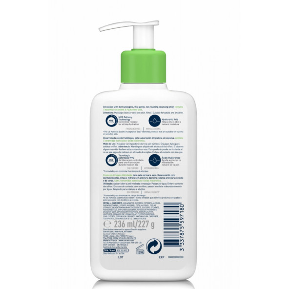 Cerave Nemlendiren Temizleyici 236 ML - 3