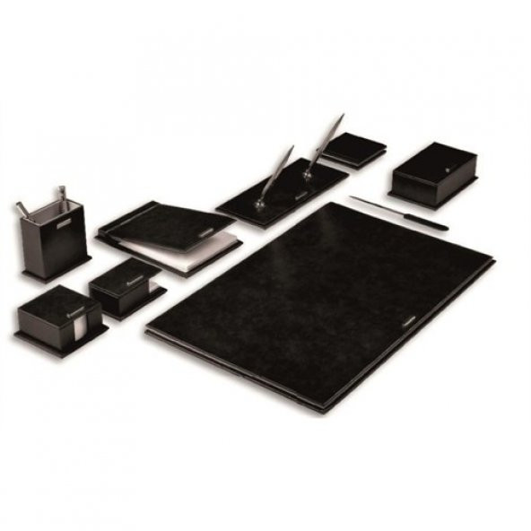 Gıpta 7137 Center 10 Parça Sümen Takımı - Siyah