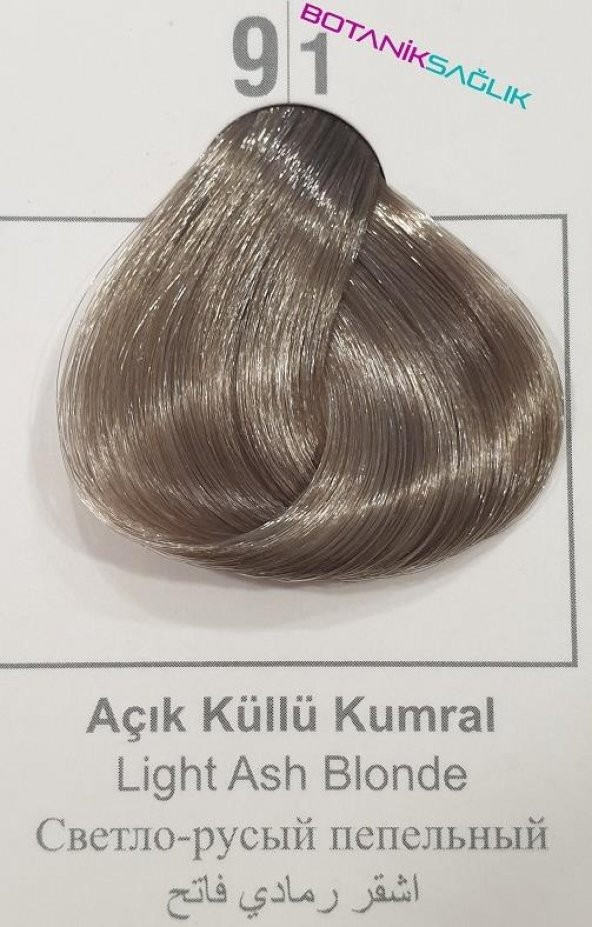 Colorx Saç Boyası Tekli Set - 9.1 AÇIK KÜLLÜ KUMRAL - 4