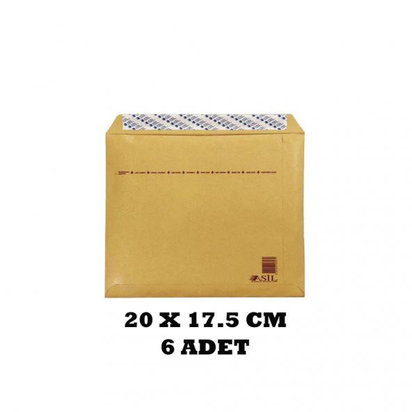 Asil CD 20 x 17.5 Cm Formula Hava Kabarcıklı Zarf No : AS-9110 6LI