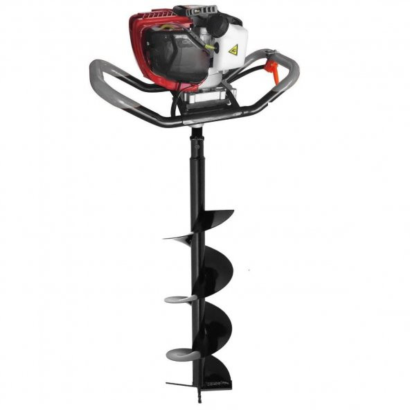 Tomking EA142 Toprak Burgu Makinası 4 Zamanlı Motor 200 mm - 4