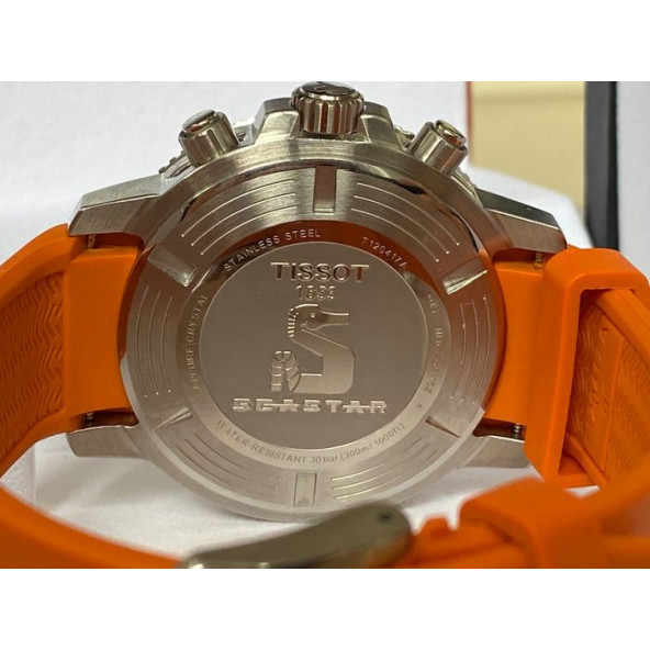 Tissot T120.417.17.051.01 Seastar 1000 Chronograph Erkek Kol Saati - 5