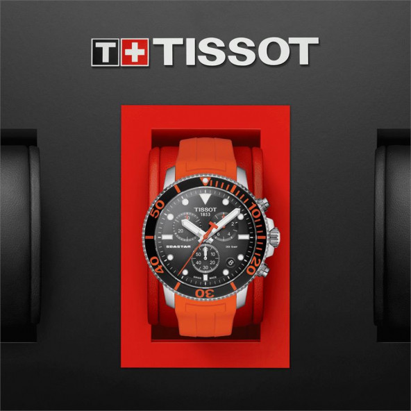 Tissot T120.417.17.051.01 Seastar 1000 Chronograph Erkek Kol Saati - 7