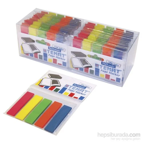 Temat 10861 5X12X50 Safya Ayracı Karışık Renk ürün görseli 1