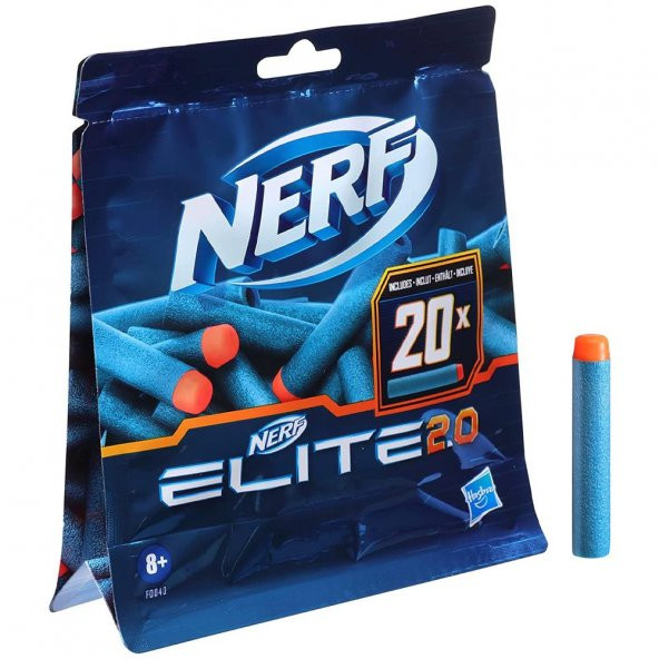 Nerf Elite 2.0 Dart 20li Yedek Paket F0040