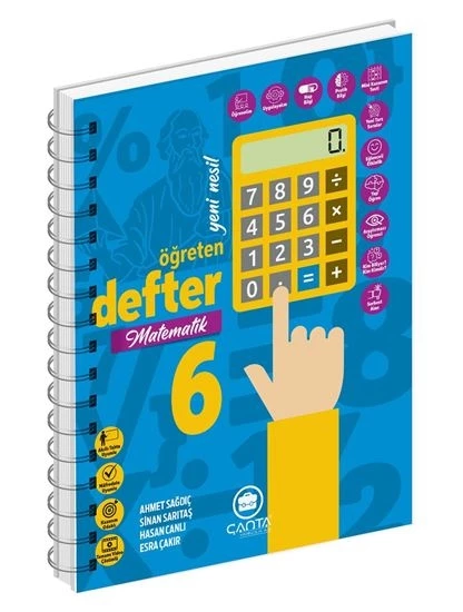 Çanta Yayınları 6.Sınıf Matematik Okula Yardımcı Öğreten Defter