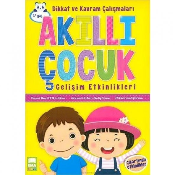 Ema Çocuk Dikkat ve Kavram Çalışmaları Akıllı Çocuk Gelişim Etkinlikleri