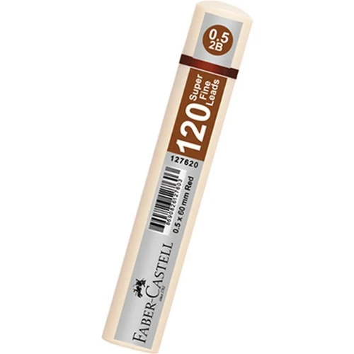 Faber-Castell Grip Min 0.5 2B 60MM 120'Lİ Tüp Beyaz