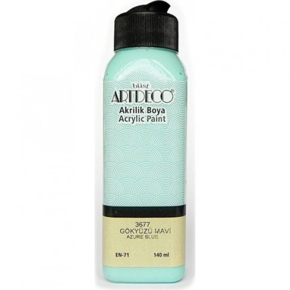 Artdeco Akrilik Boya 140 Ml Gökyüzü Mavi Y070R3677 - 1