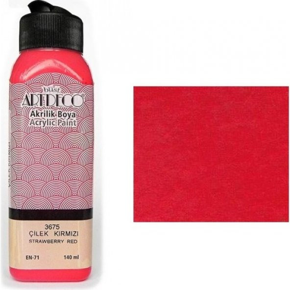 Artdeco Akrilik Boya 140 Ml Çilek Kır. Y-070R-3675